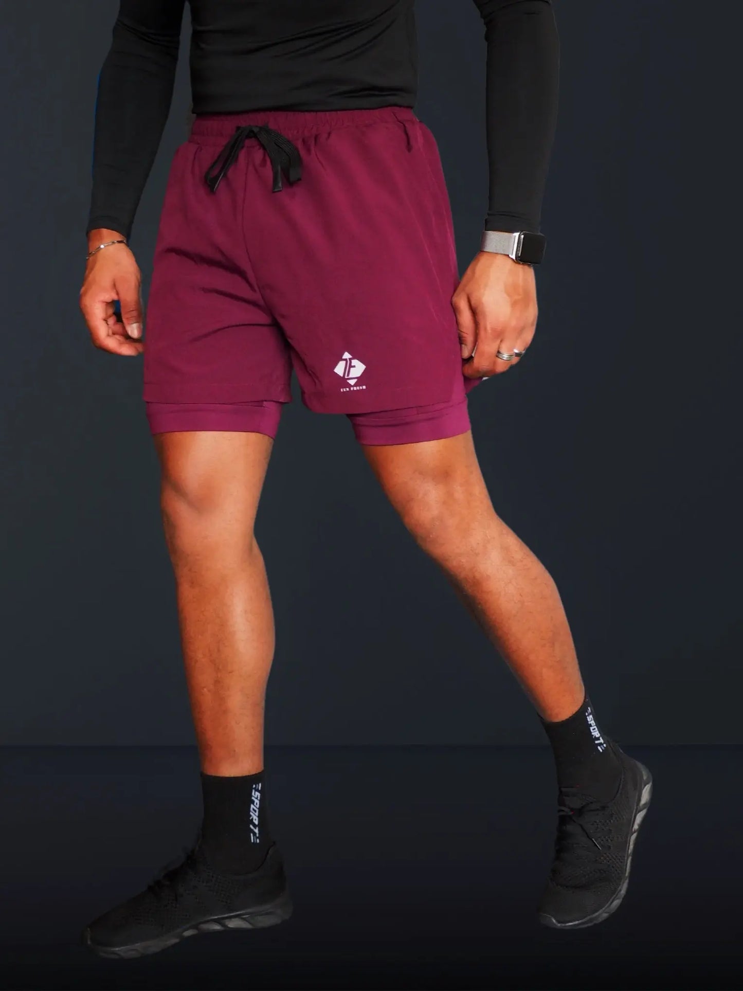 Short de Sport 2 en 1 Zen Fresh